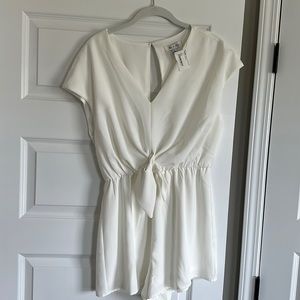 NWT Ivory Romper